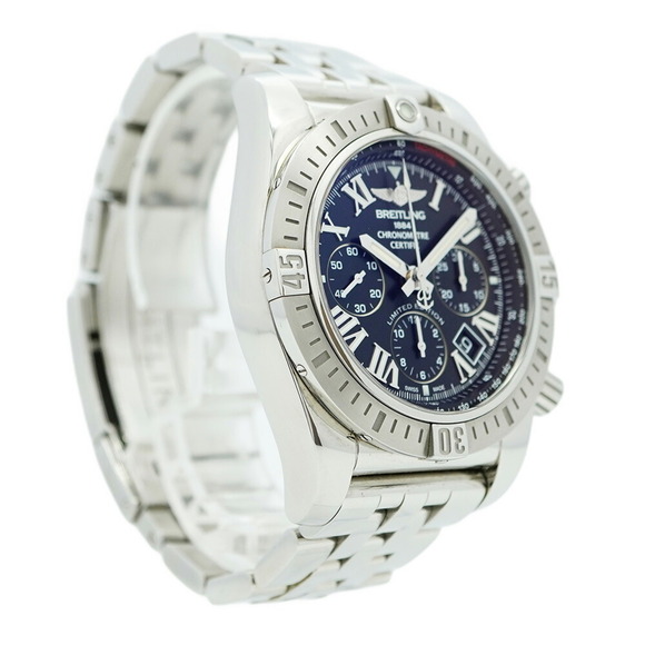 Breitling Chronomat JSP Roman Index Limited Edition AB01153A Black Dial Men's... - Picture 4 of 11